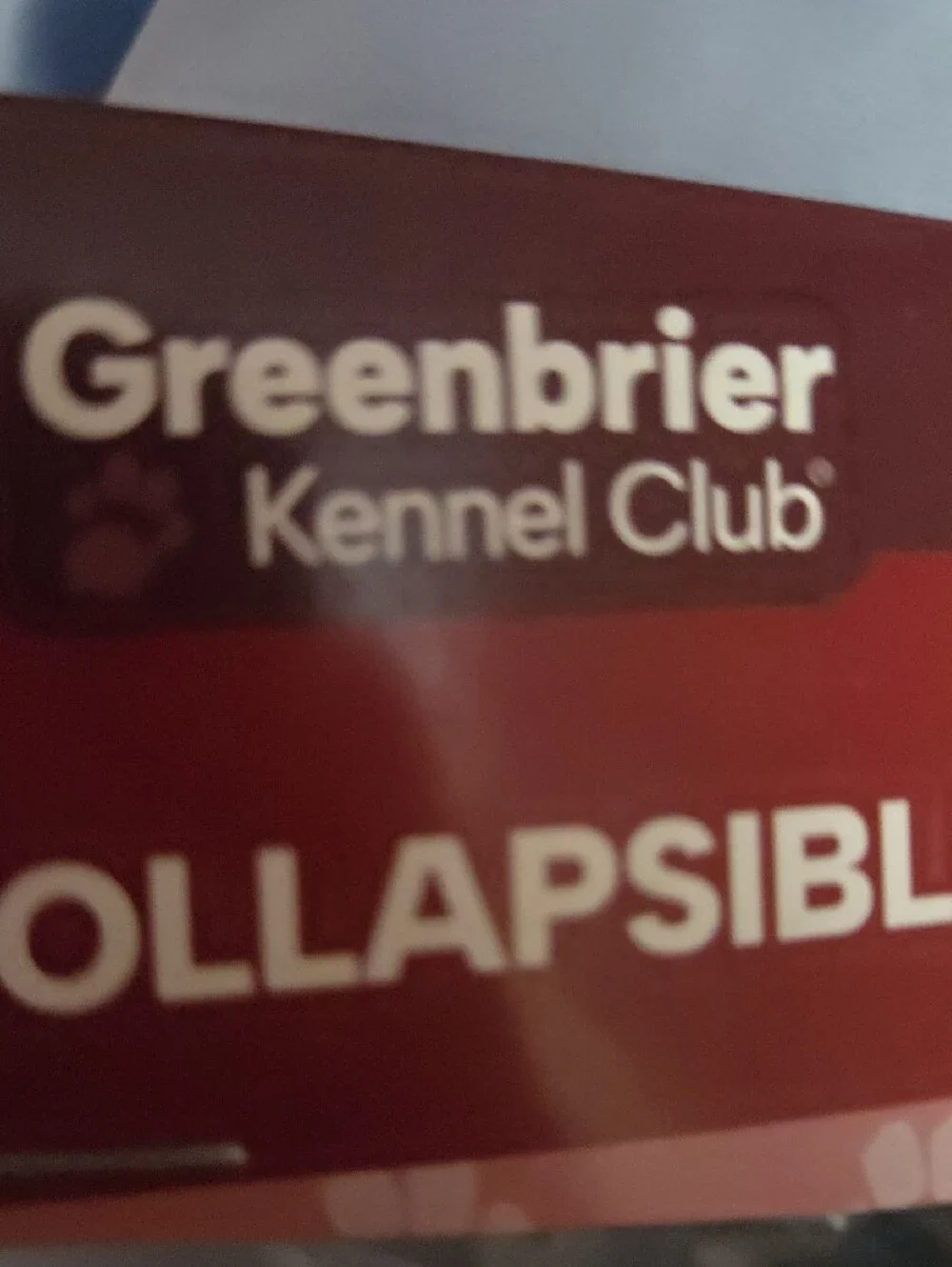Greenbrier Kennel Club Black Collapsible Travel Dog Bowl NWOT